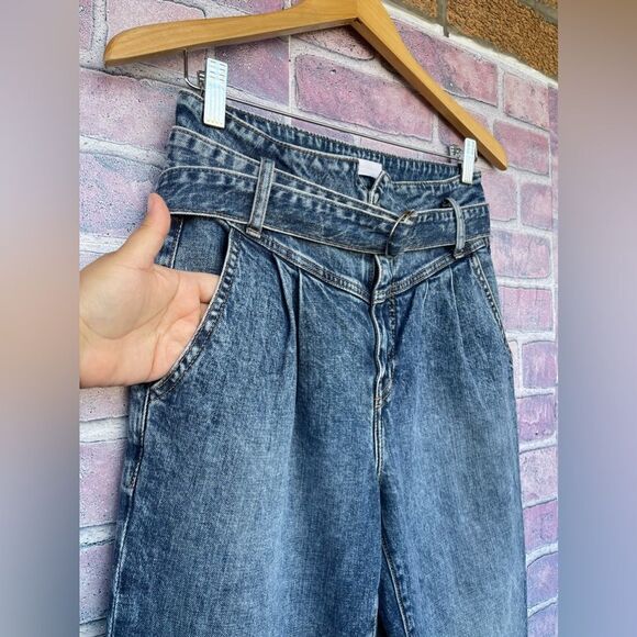 JONATHAN SIMKHAI STANDARD Theo Belted Pleated Straight size 27 - Picture 8 of 17